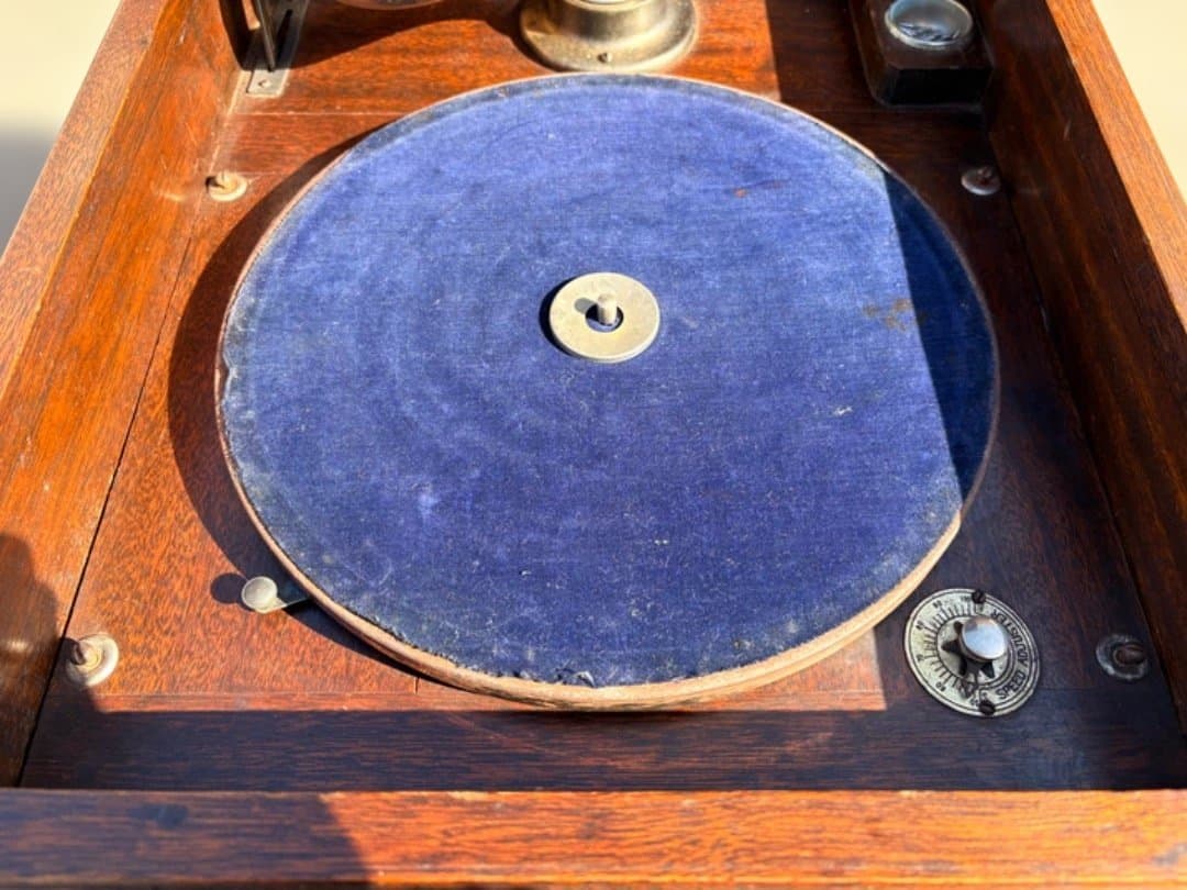 【希少】 蓄音機　GEAR&EAGLE No.55　アンティーク　レトロ　963