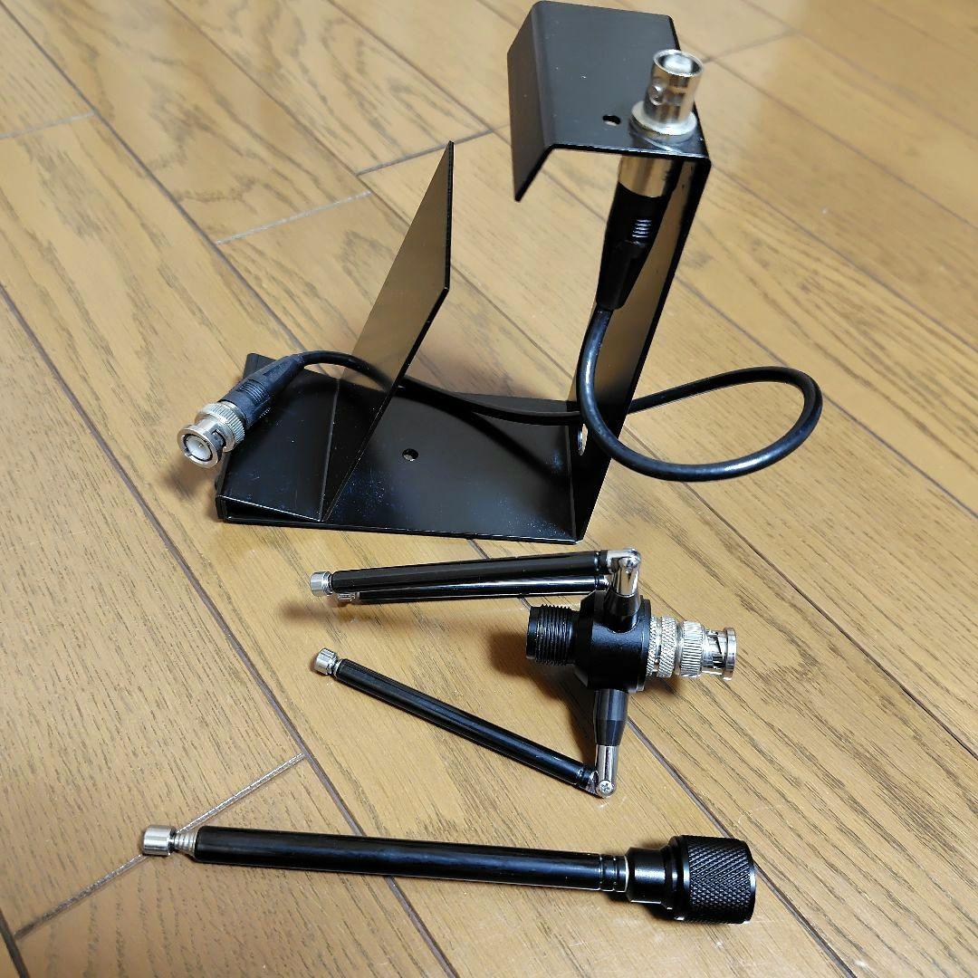 広帯域受信　高感度ハンディアンテナ　AZ-IH 受信機台　JEC社製 絶版品