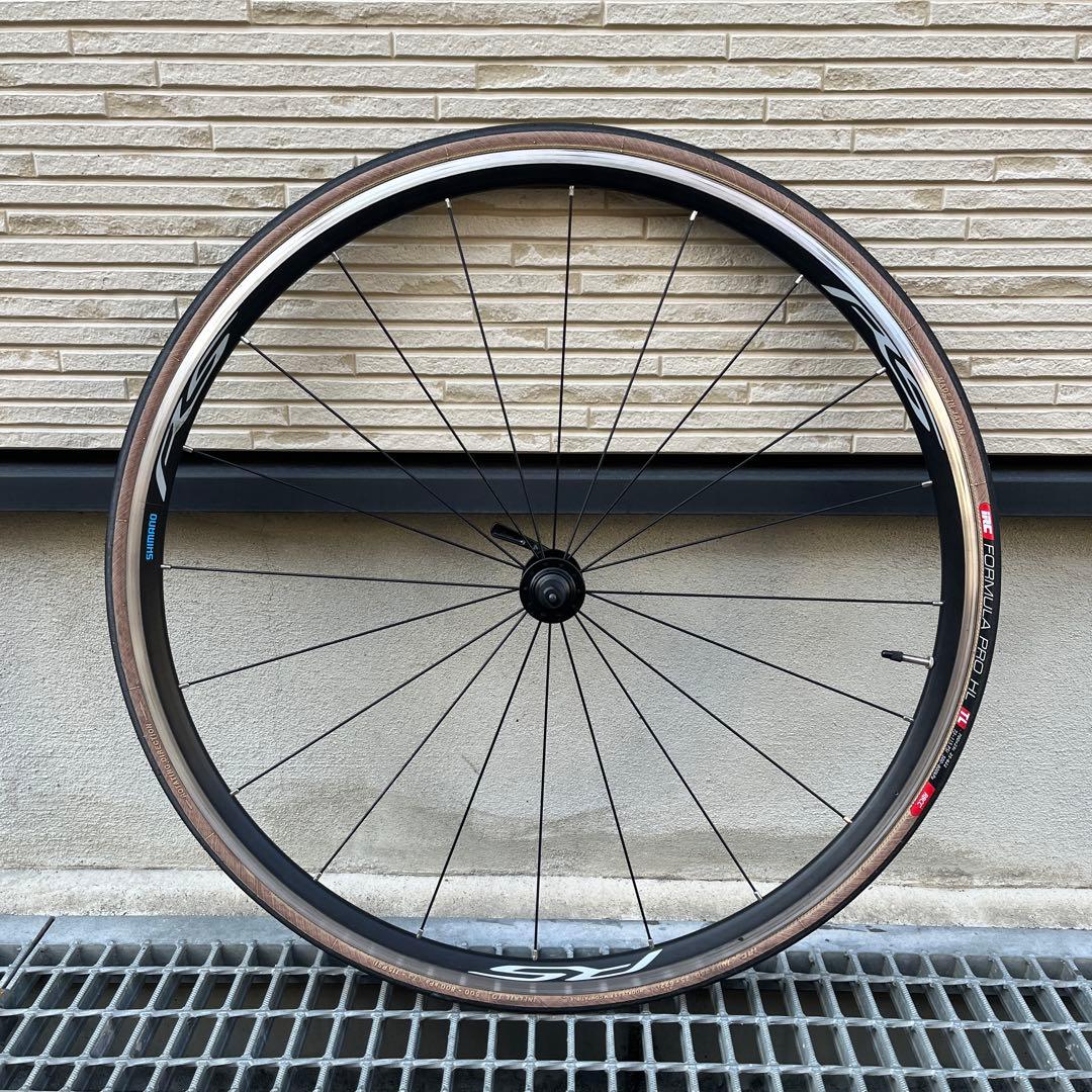 SHIMANO RS フロントホイール＋IRC チューブレスタイヤ