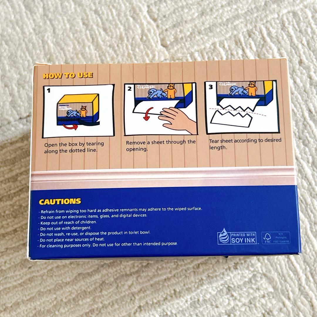 ☘️新品未使用☘️おそうじシート 猫犬ペット用 お掃除シート クイッククリーナー