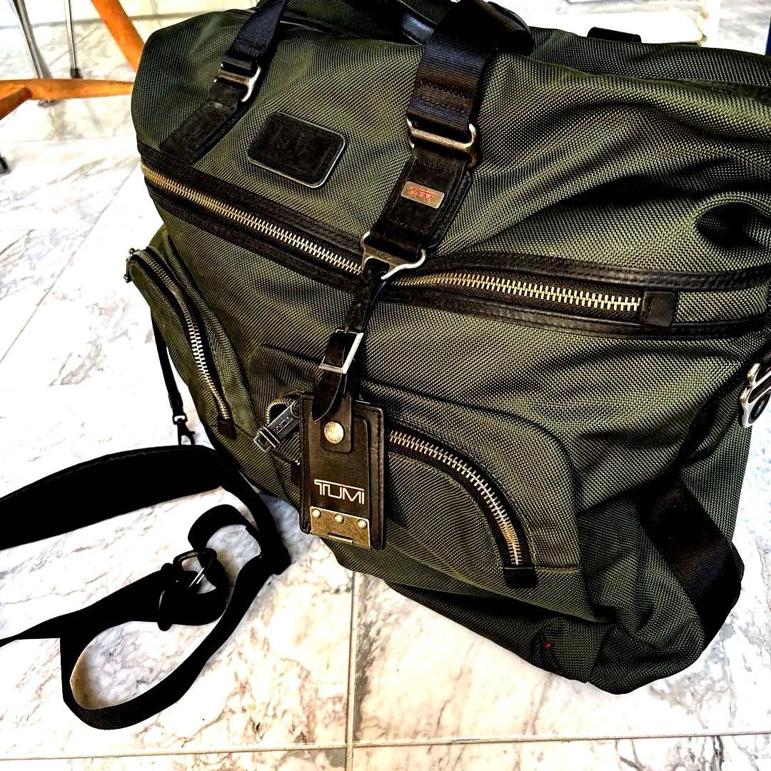 【美品・限定カラー】TUMI ボストンバッグ 22353 出張や小旅行用