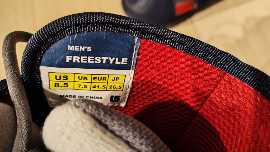 ✨️美品✨️Burton スノーボードブーツ ネイビー/レッド