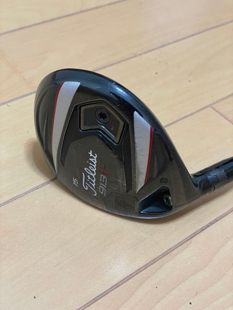 【中古・左用】タイトリスト913F 15度 FW TourAD GT-6S