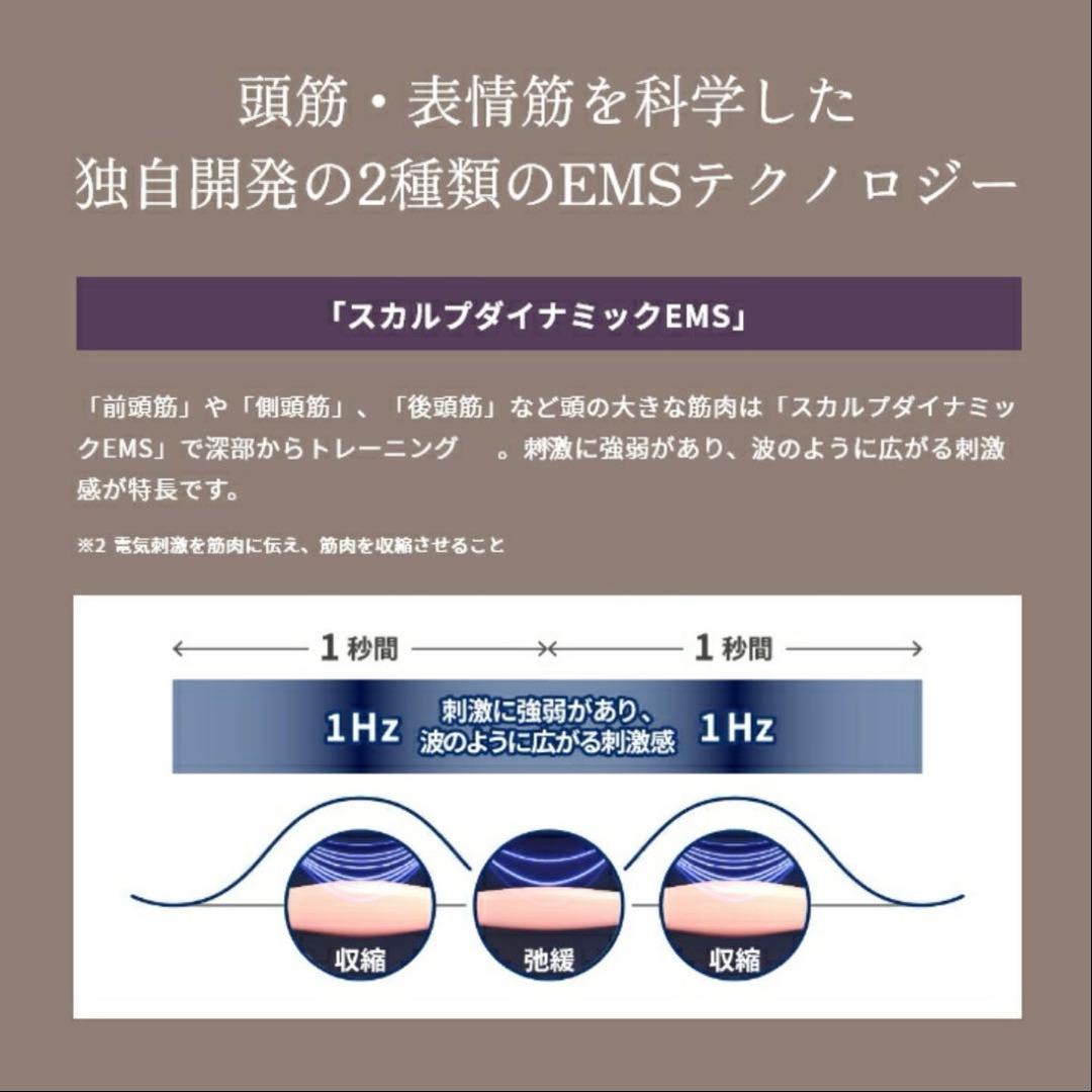 Panasonic バイタリフトEMS美顔器 グレー