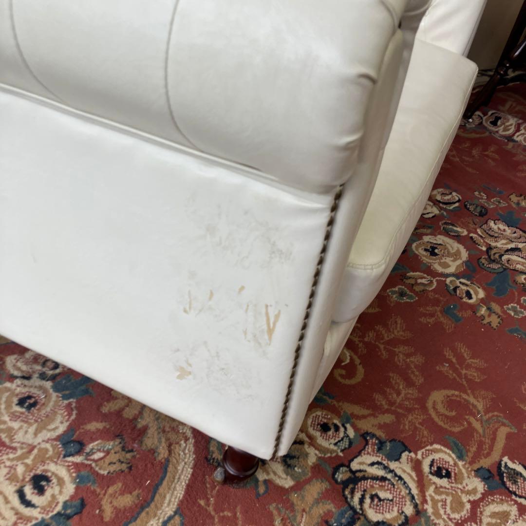 北欧レトロ 東谷 フェリーニ リベット打ち 二人掛けソファー 2シーター 姫系