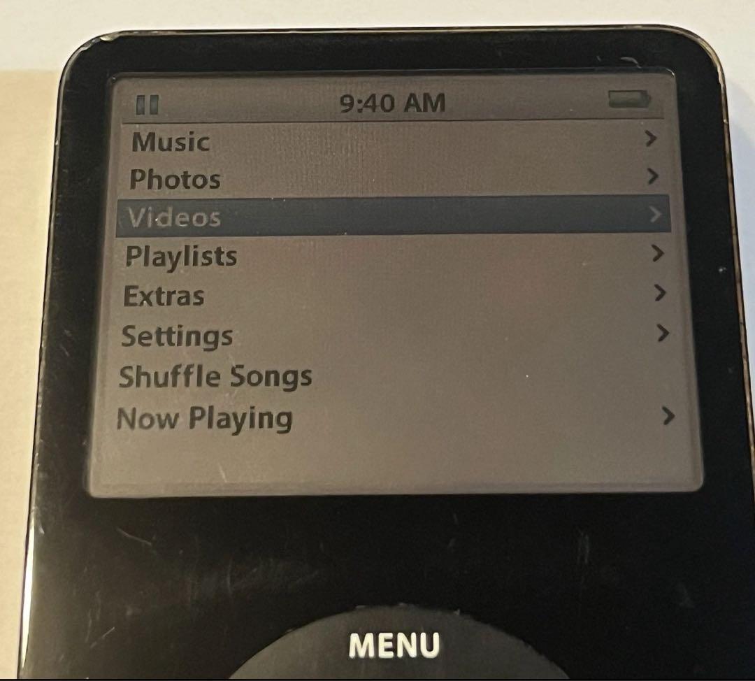 Apple iPod Classic ブラック 60ギガ