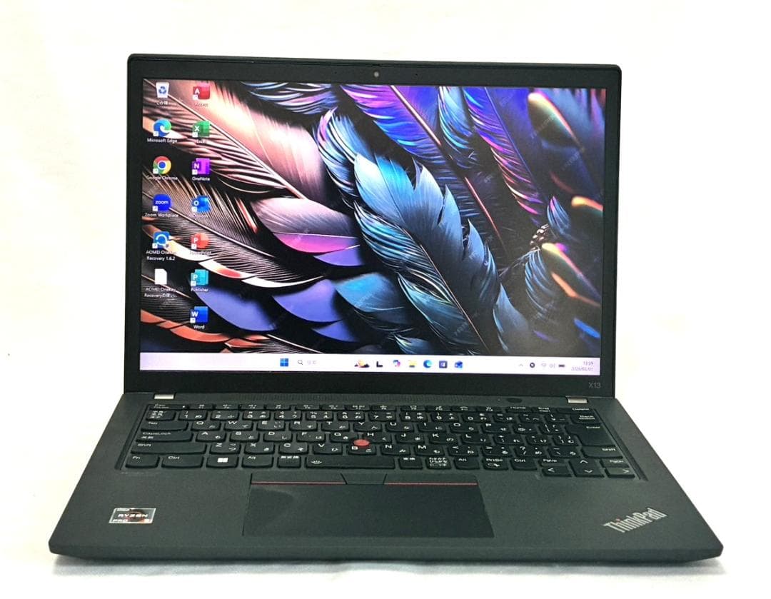 美品 13型 レノボ Thinkpad X13 Gen3 Ryzen5 6世代
