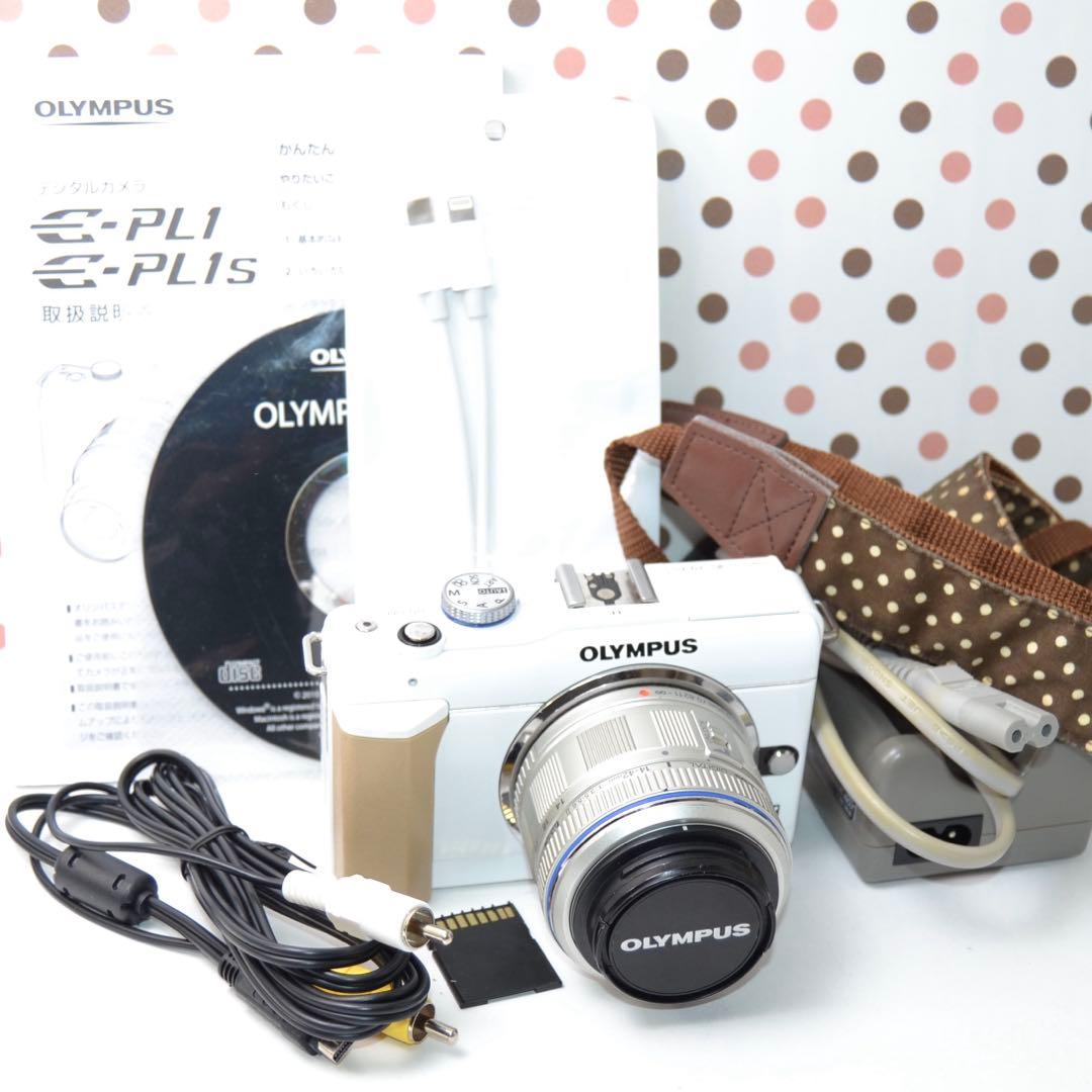 ❤️スマホに転送❤️オリンパス PL1s ミラーレスカメラ