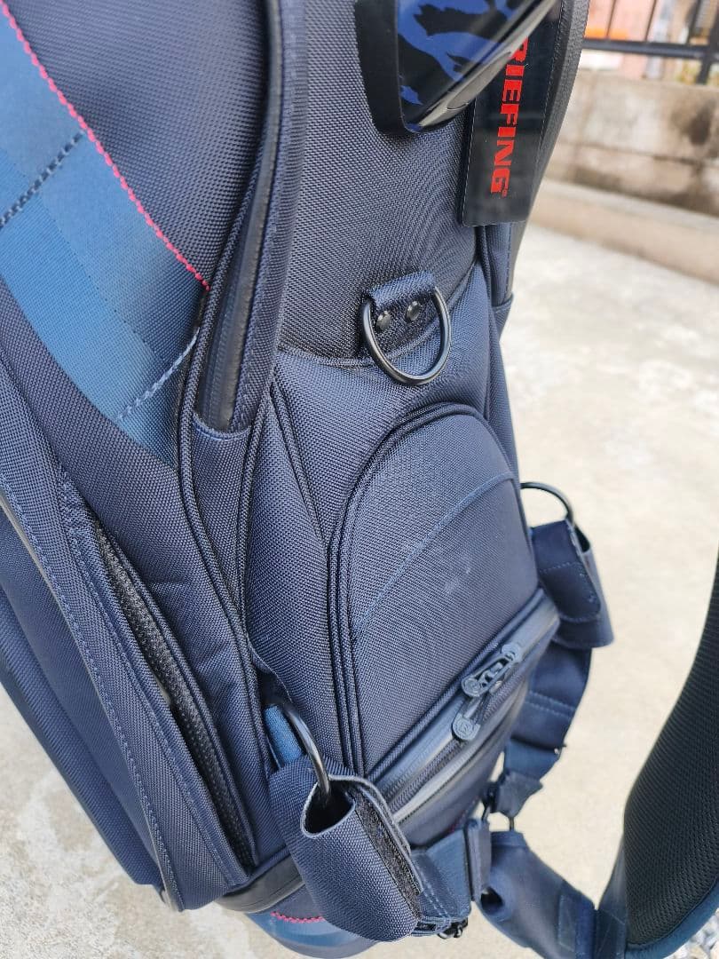 【値下げ】BRIEFING CR-3＃02 キャディバッグ ネイビー