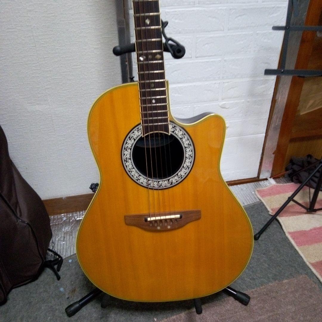Ovationエレアコギター❗ 未使用に近い(⌒‐⌒)