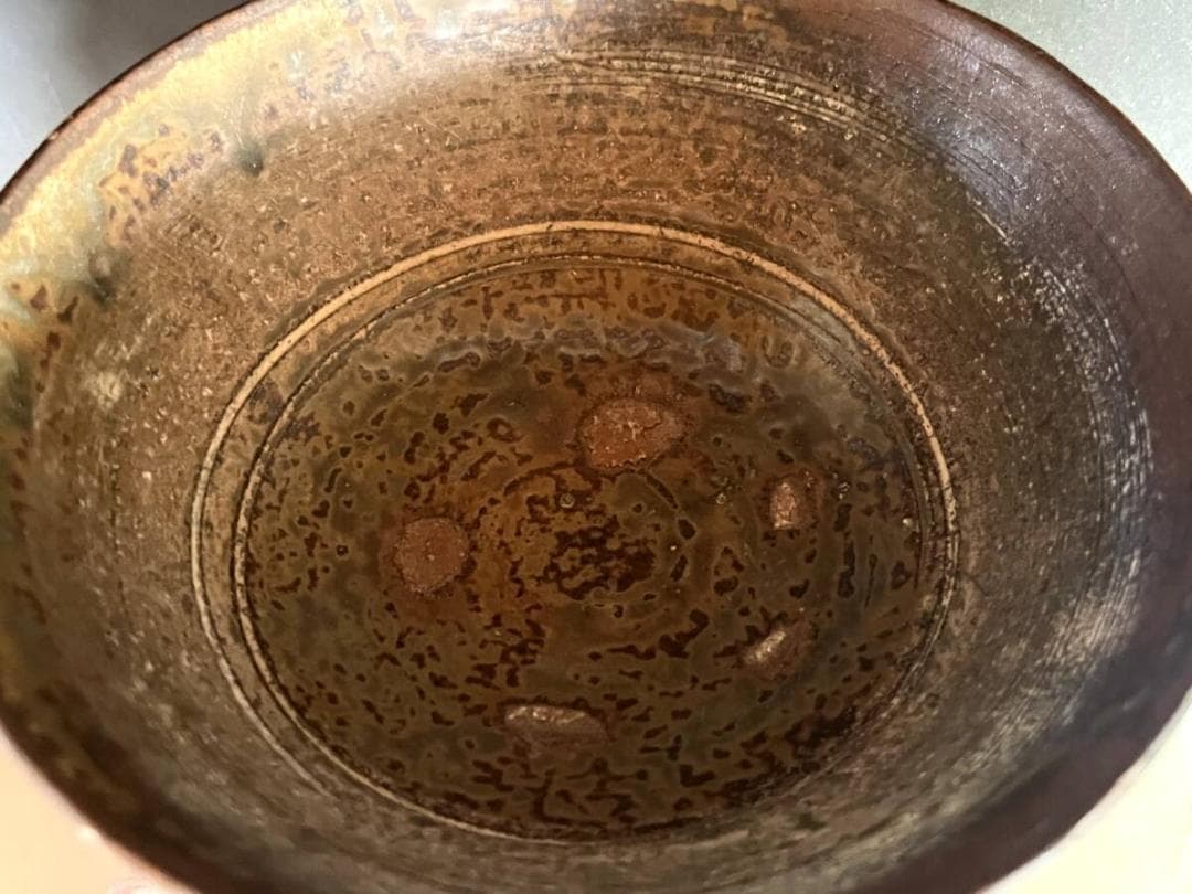 茶碗■朝鮮 青磁 深源作 古いお茶道具 古美術 時代物 骨董品■