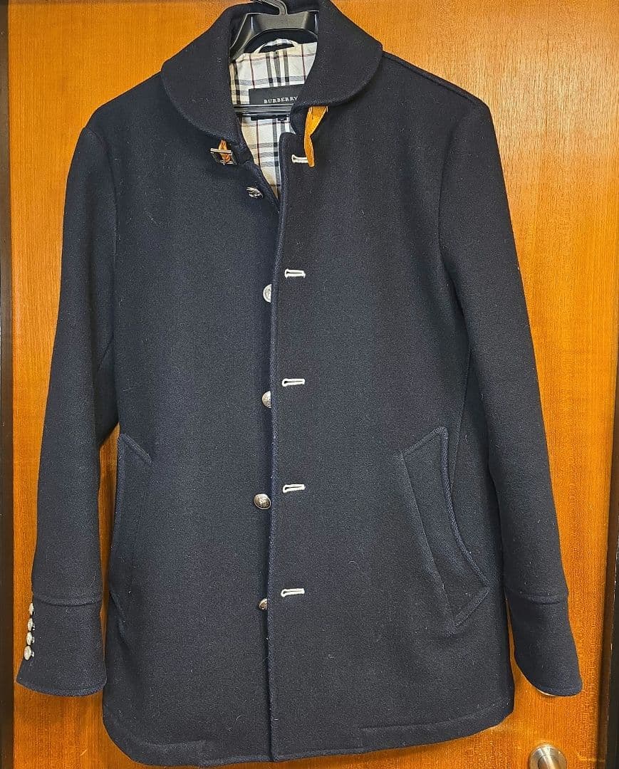 BURBERRY BLACK LABELマリンコート