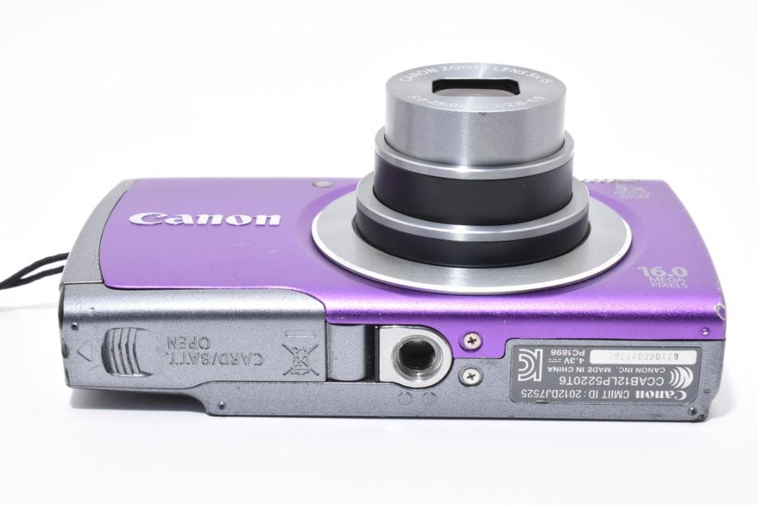 《 美品 》 キヤノン　Canon PowerShot A3500 パープル