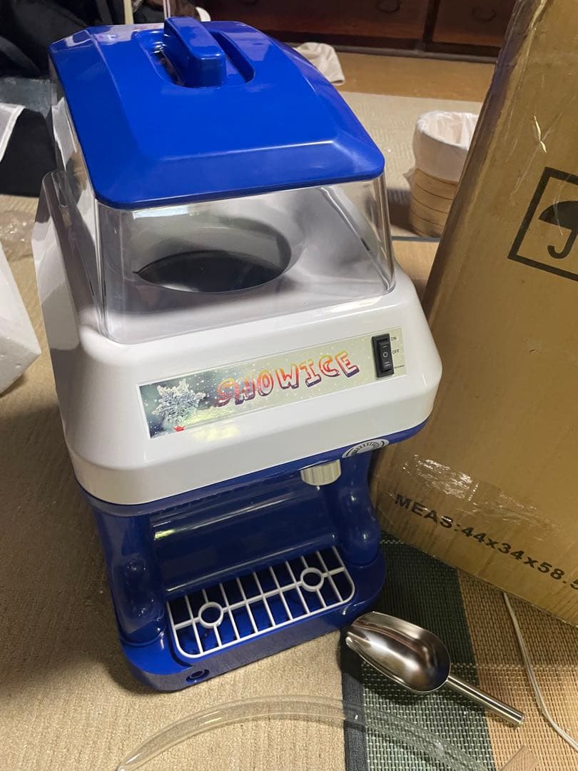 未使用　業務用　かき氷機　ICE SLICER