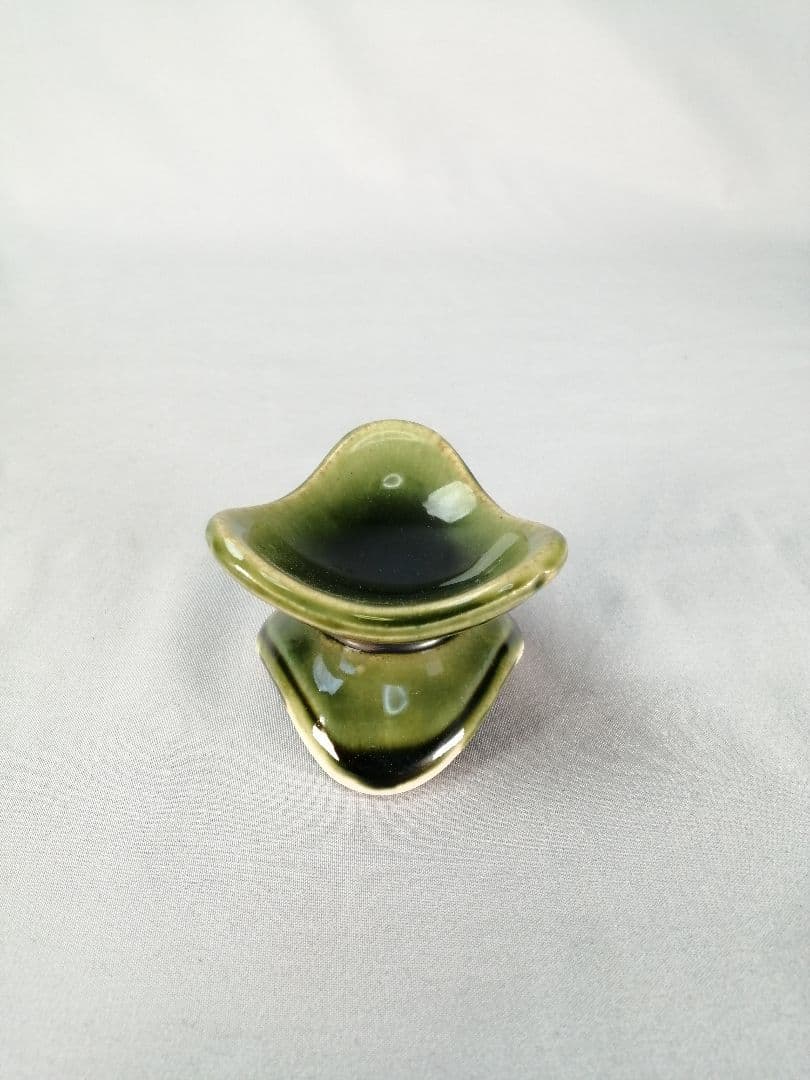 【茶事具】色変七種蓋置　加藤五陶作　蓋置200