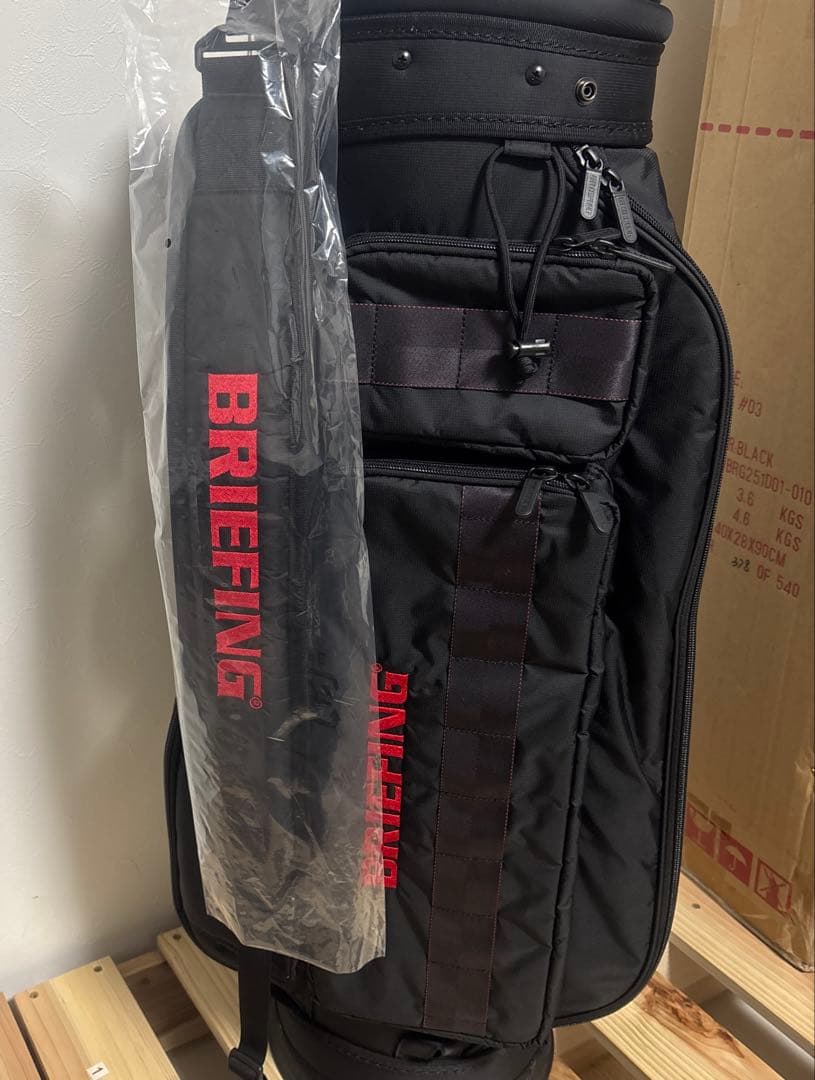 K*i様 【新品】BRIEFING GOLF CR-6#03ブラック BRG25