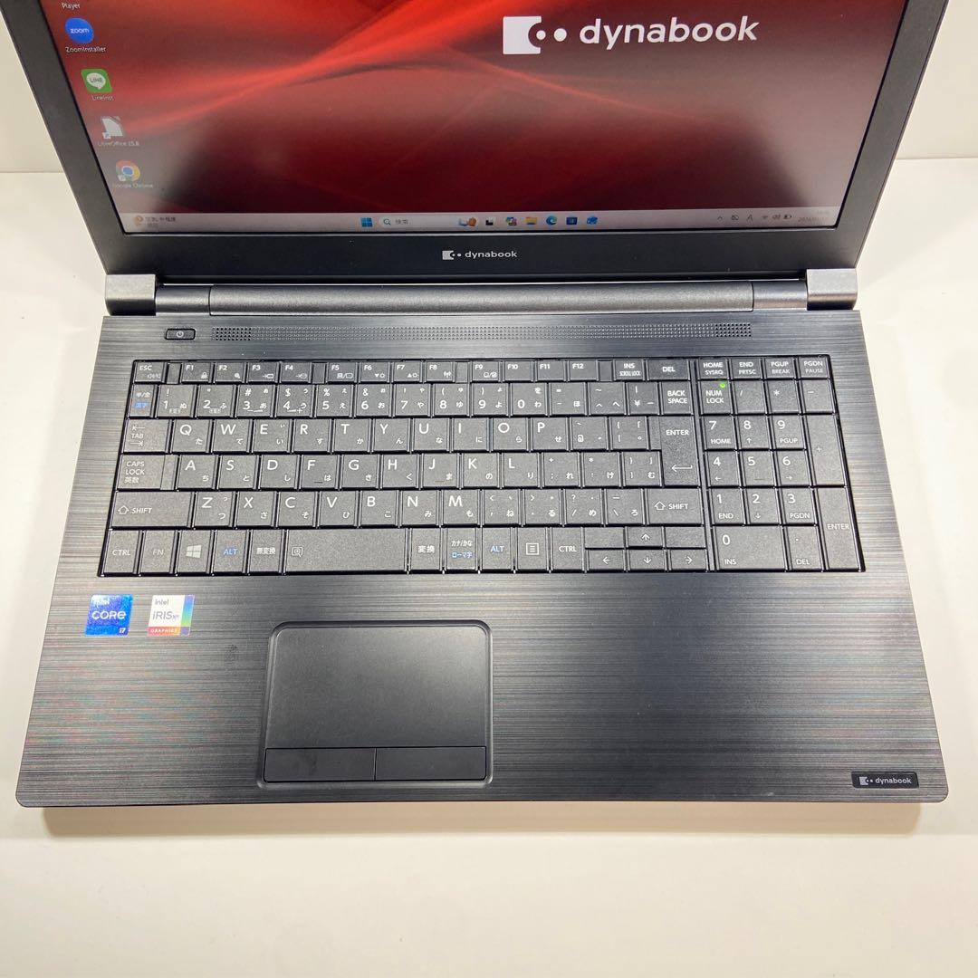 ★2021年製★ バッテリー良好 dynabook B65 Corei7 H24