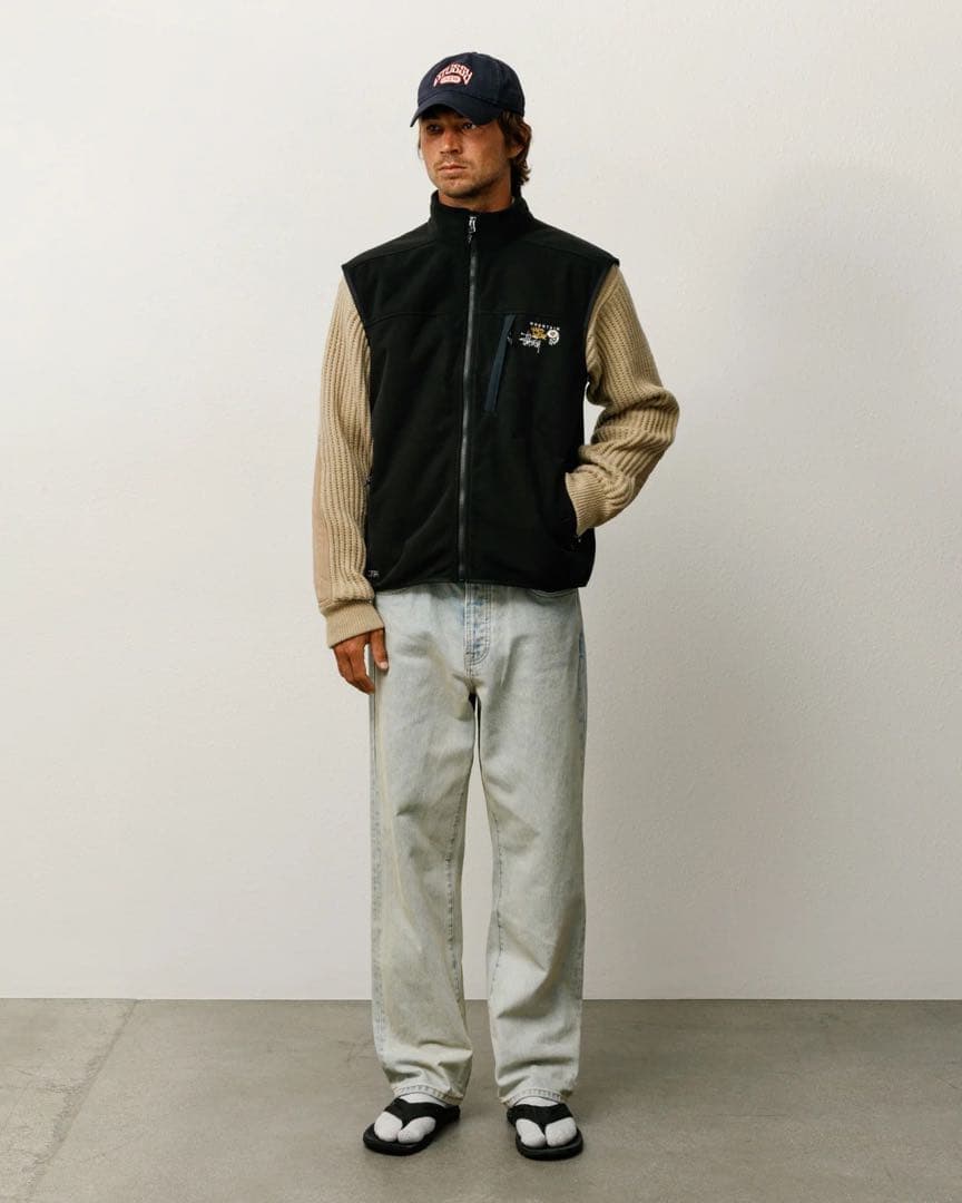 トップス STUSSY MOUNTAINHARDWEAR WINDSTOPPER VEST