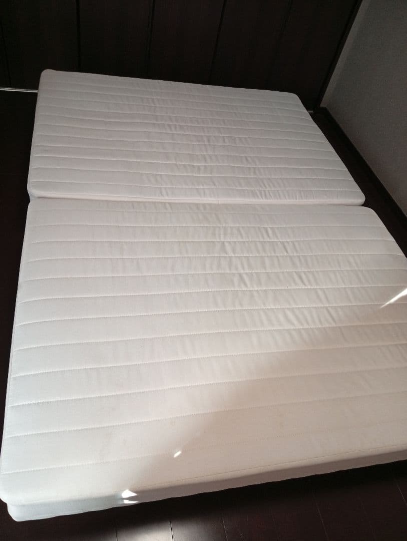 セミダブル ストライプデザイン マットレス