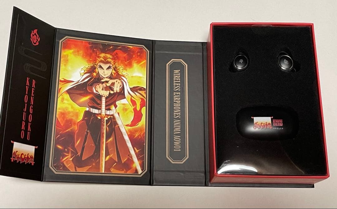 鬼滅の刃 煉獄杏寿郎 ONKYO オンキョー イヤホン