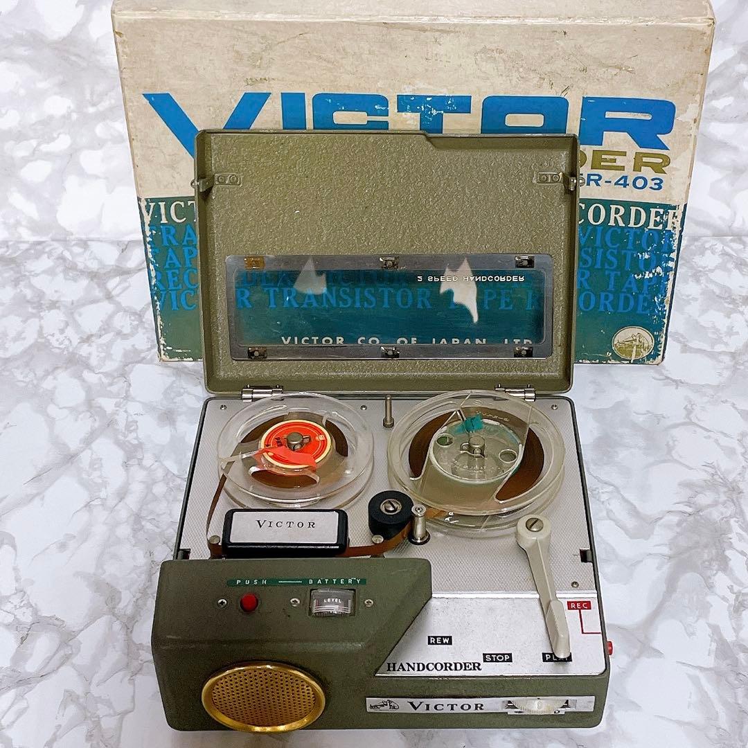 Victor TR-403トランジスタテープレコーダー　HANDCORDER