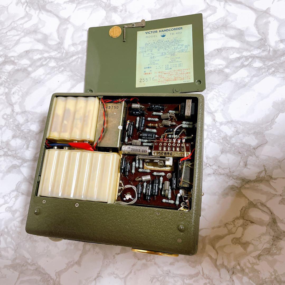 Victor TR-403トランジスタテープレコーダー　HANDCORDER