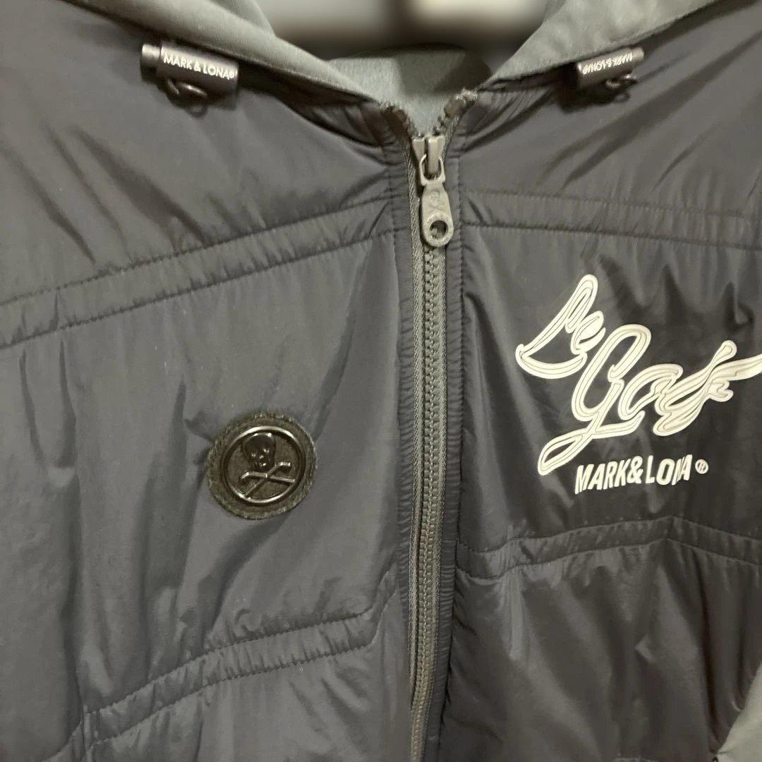 MARK & LONA フード付きパーカー ダークグレー