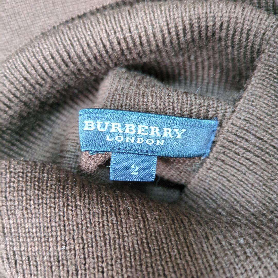 BURBERRY LONDON アンサンブル　カーディガン ニット ブラウン