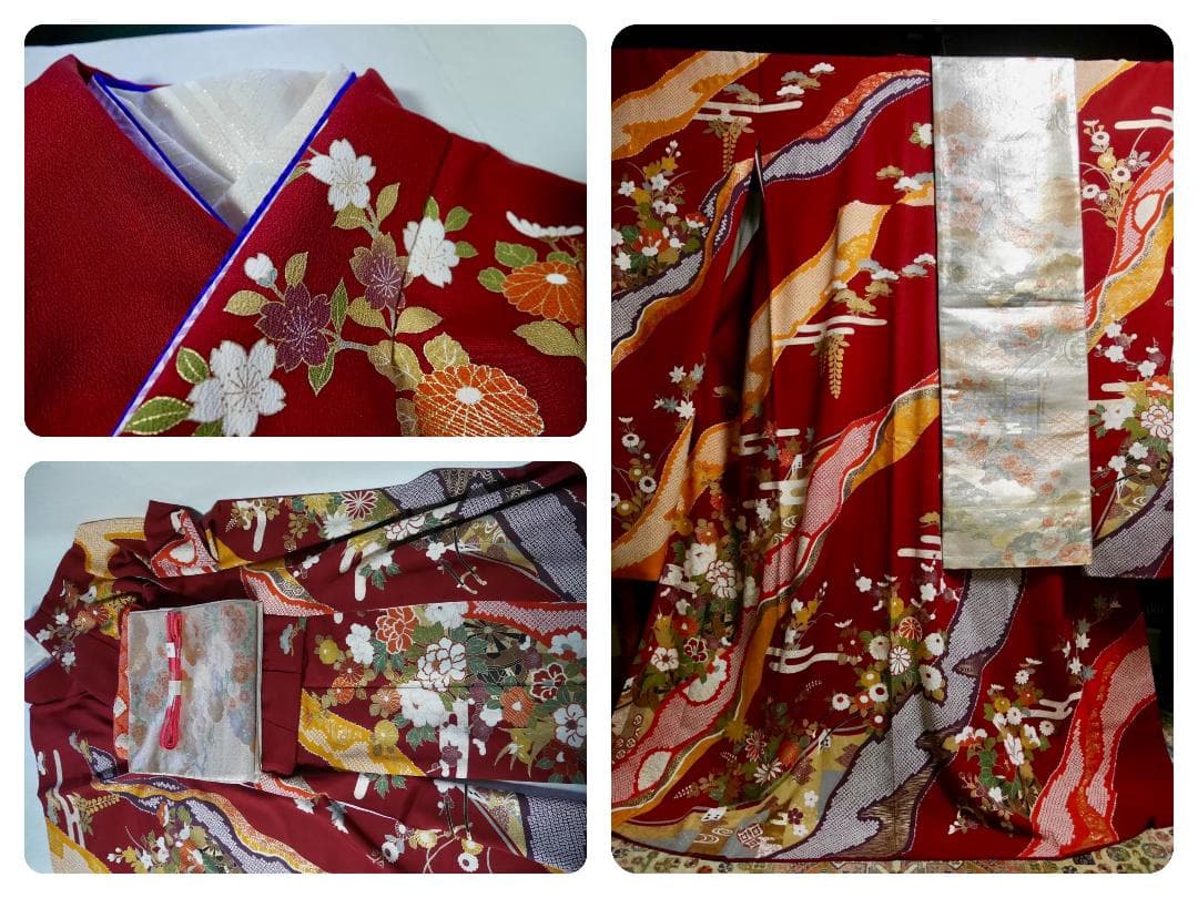 ミミ　本振袖 丹後縮緬手描き友禅 最高にエレガント成人式♪soleil q