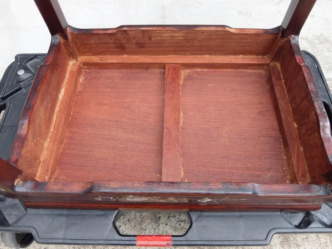 386　螺鈿細工　サイドテーブル