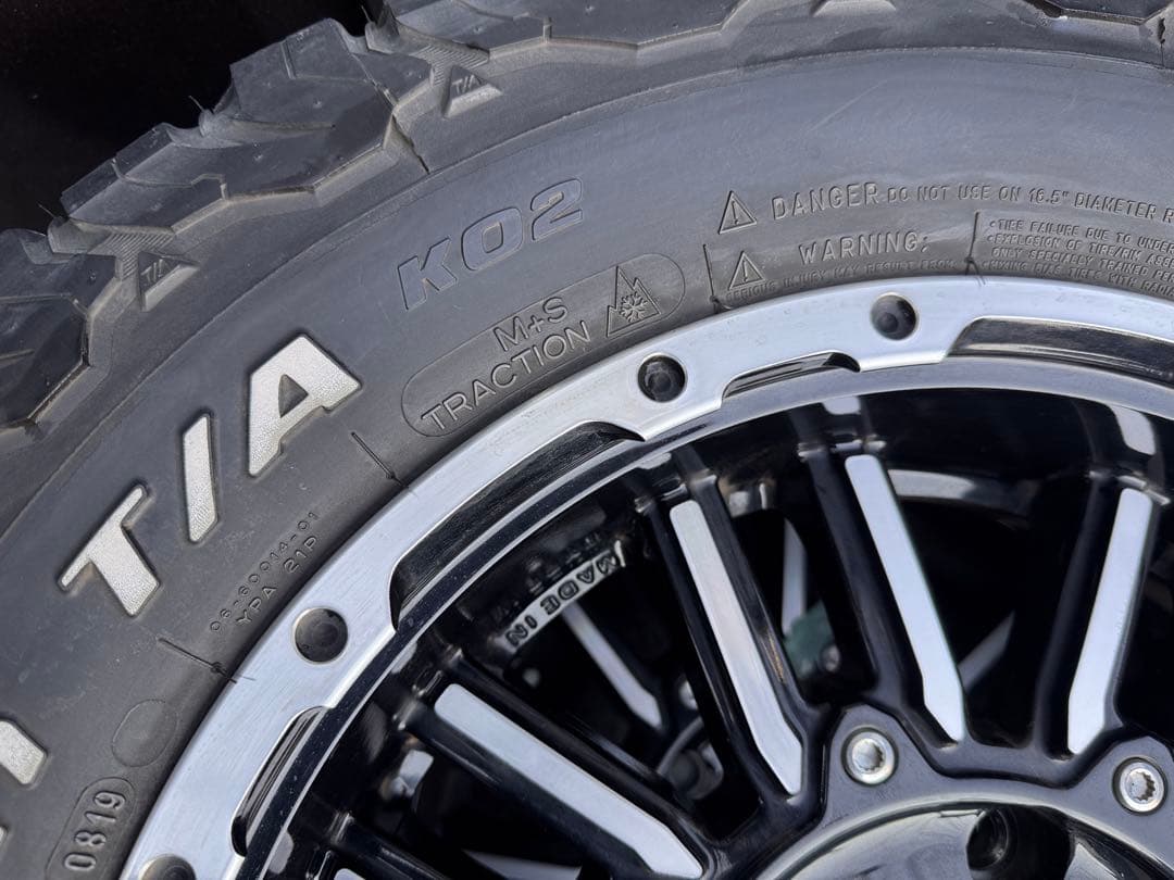 ジムニーシエラ用 BFGoodrich AT & RAYS 16インチ