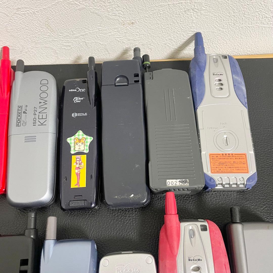 【まとめて25点セット】モックアップ 販売店模型 携帯電話 ガラケー フェラーリ