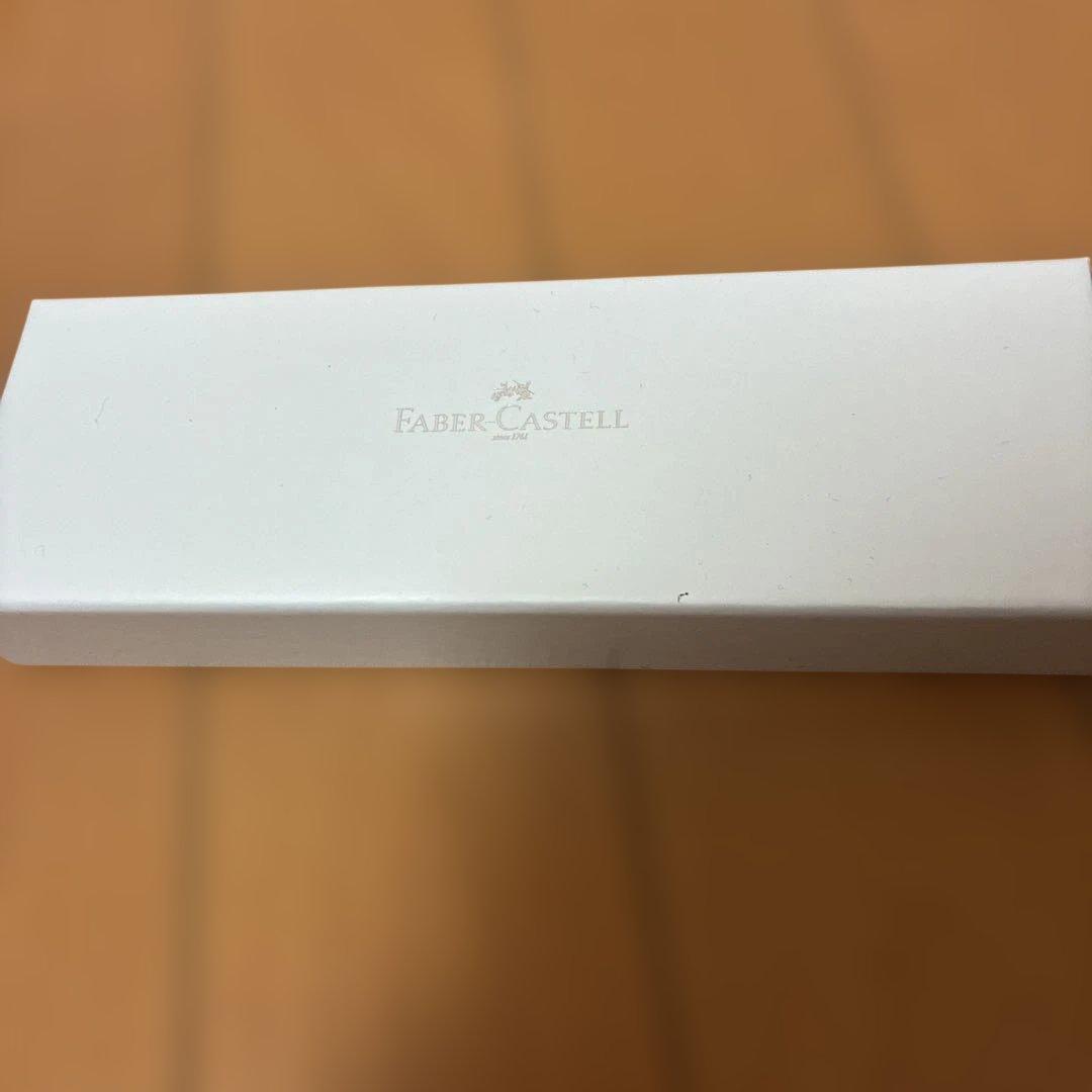 ファーバーカステル 万年筆 F エモーション ウッド&クローム 梨の木 ブラック