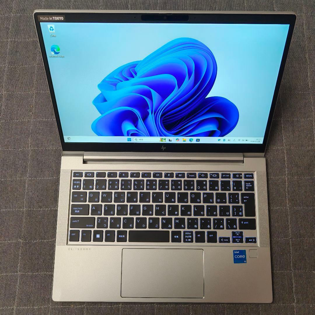 2024年 HP 日本製 良好 爆速 13世代i5 16GB 512GB SSD