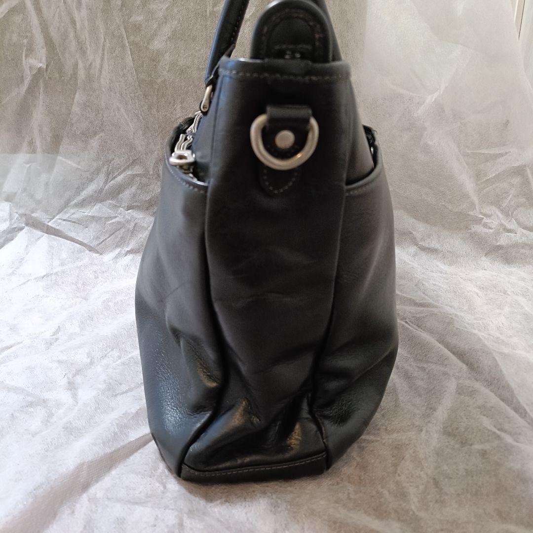 値下げ可☆極美品☆エルゴポック　レザー ビジネスバッグ　 A4収納 2way