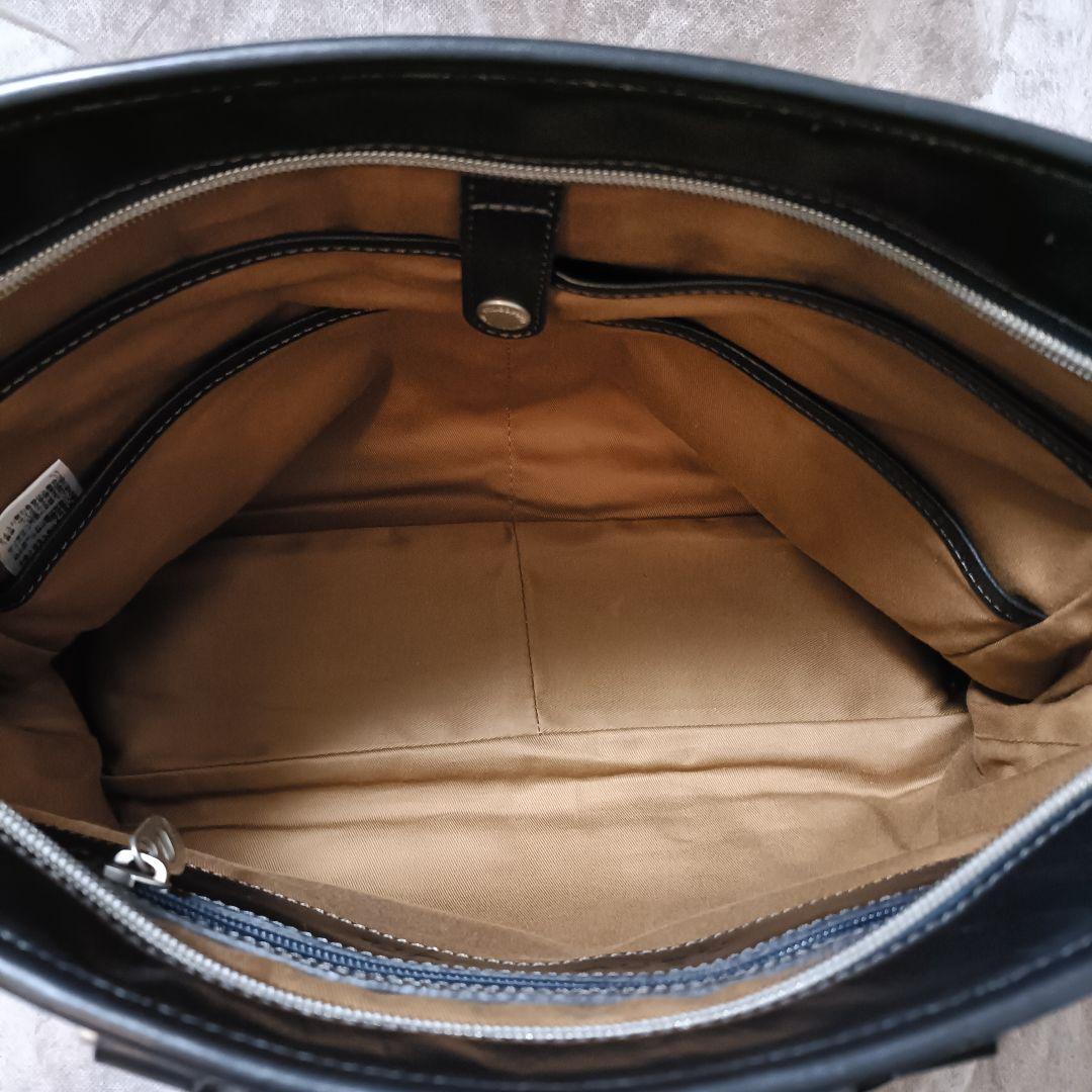 値下げ可☆極美品☆エルゴポック　レザー ビジネスバッグ　 A4収納 2way