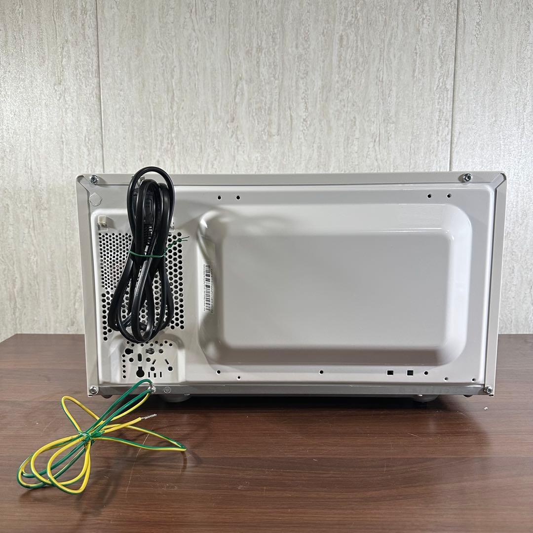 美品 MAXZEN 21年 電子レンジ JM18GZ01 18L フラットタイプ