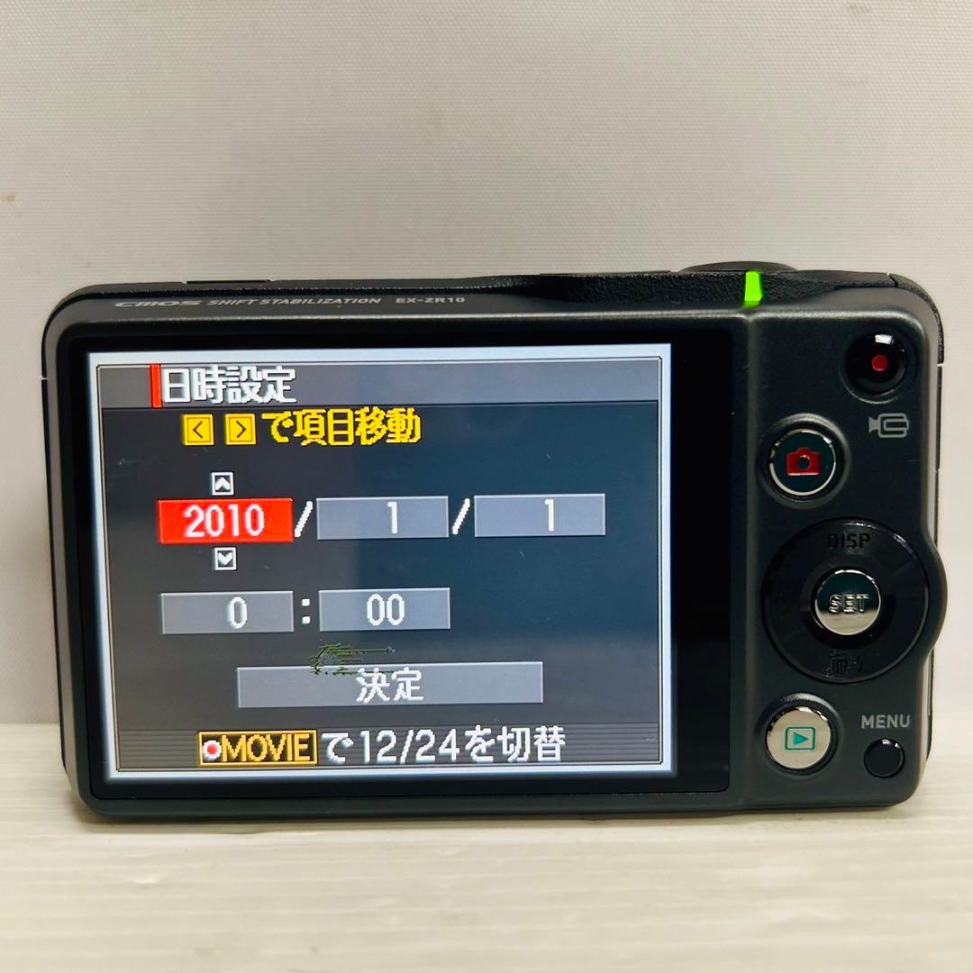 ★ジャンク★CASIO EX-ZR10 ブラック 送料無料 68