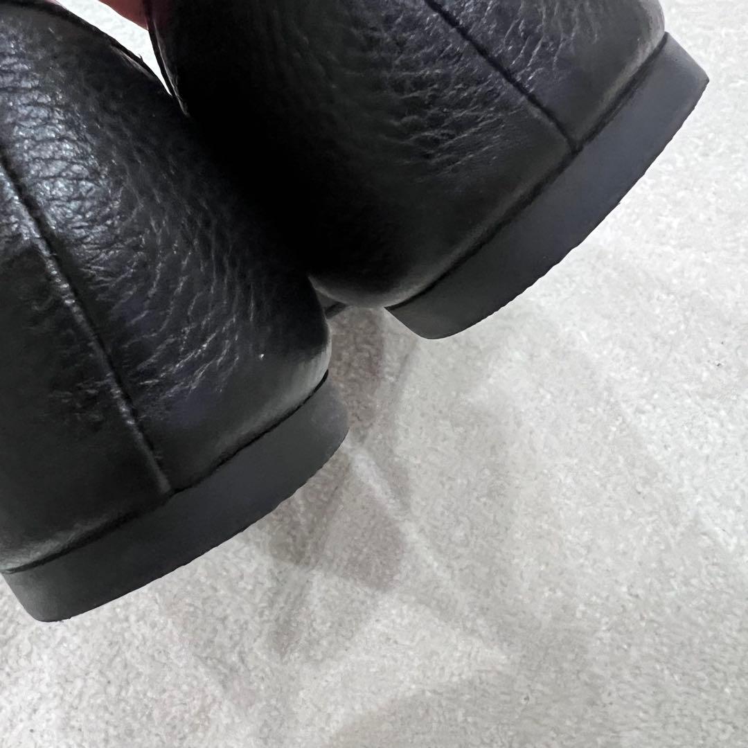 専用トリーバーチ　ブラックレザー フラットシューズ　8 24.5【美品】