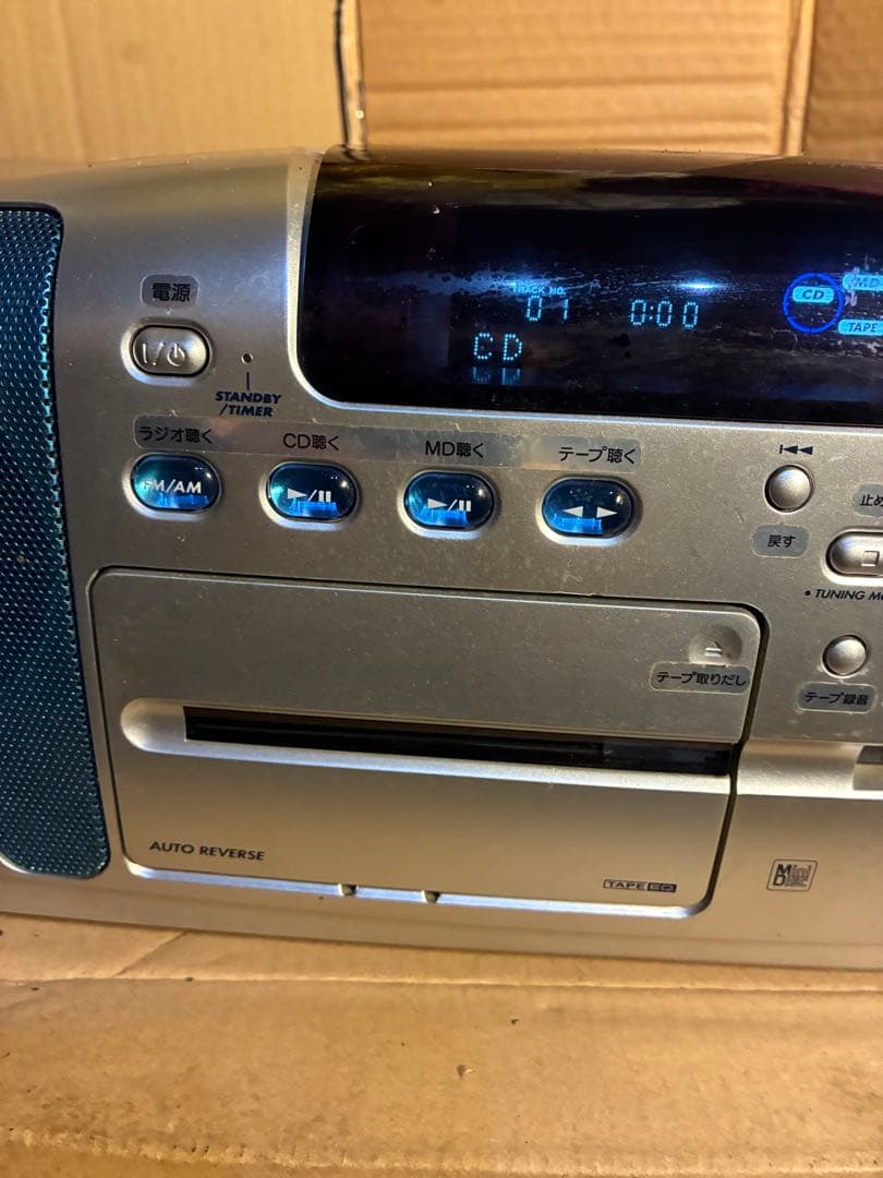 KENWOOD CD・MD・カセットデッキ