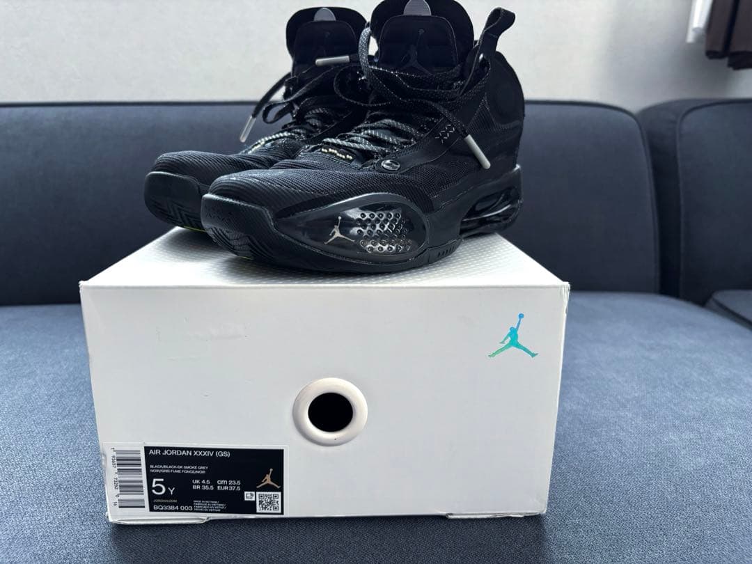 air jordan XXXⅣ blackcat 23.5センチ