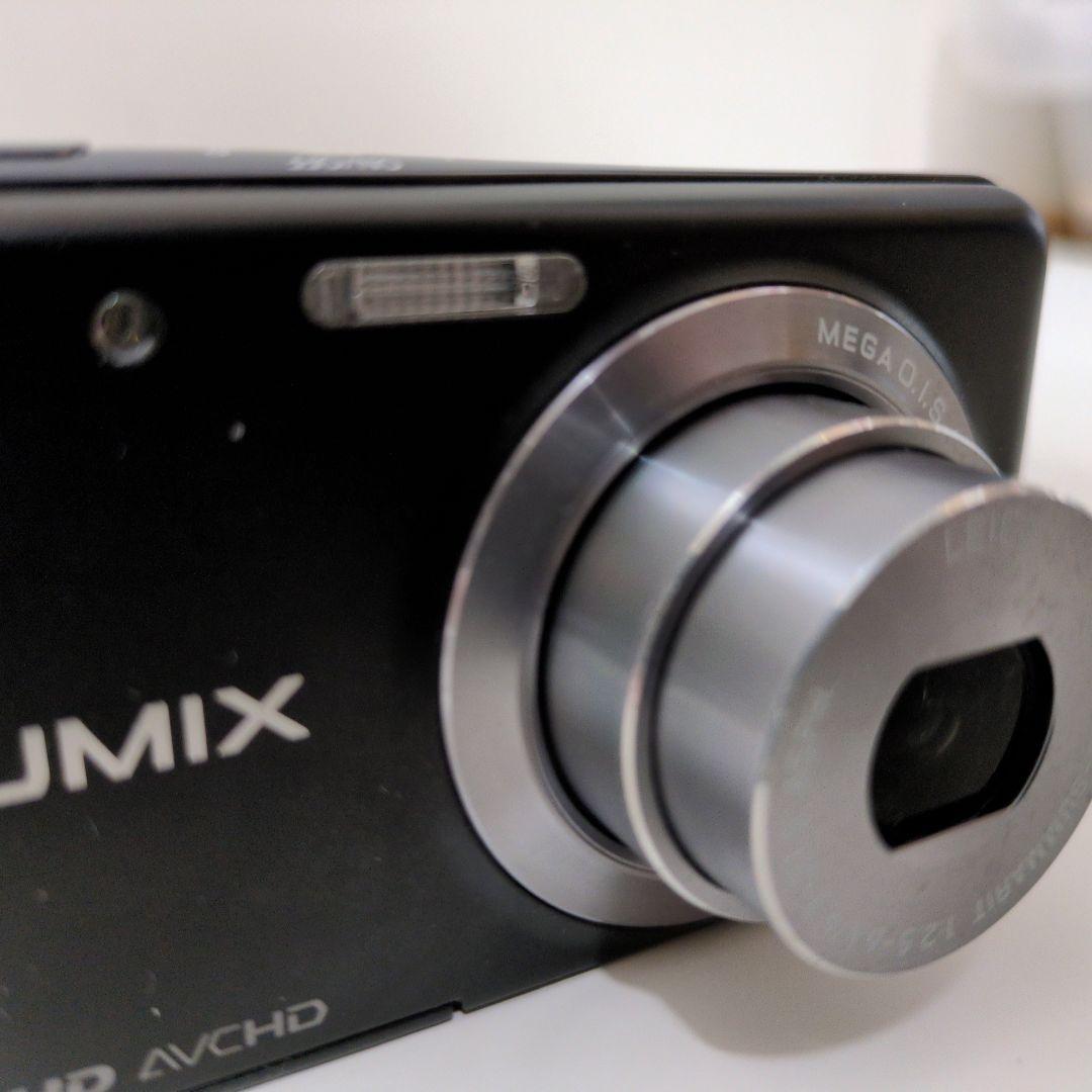 Panasonic 【美品】DMC-FX80 デジタルカメラ ブラック 平成