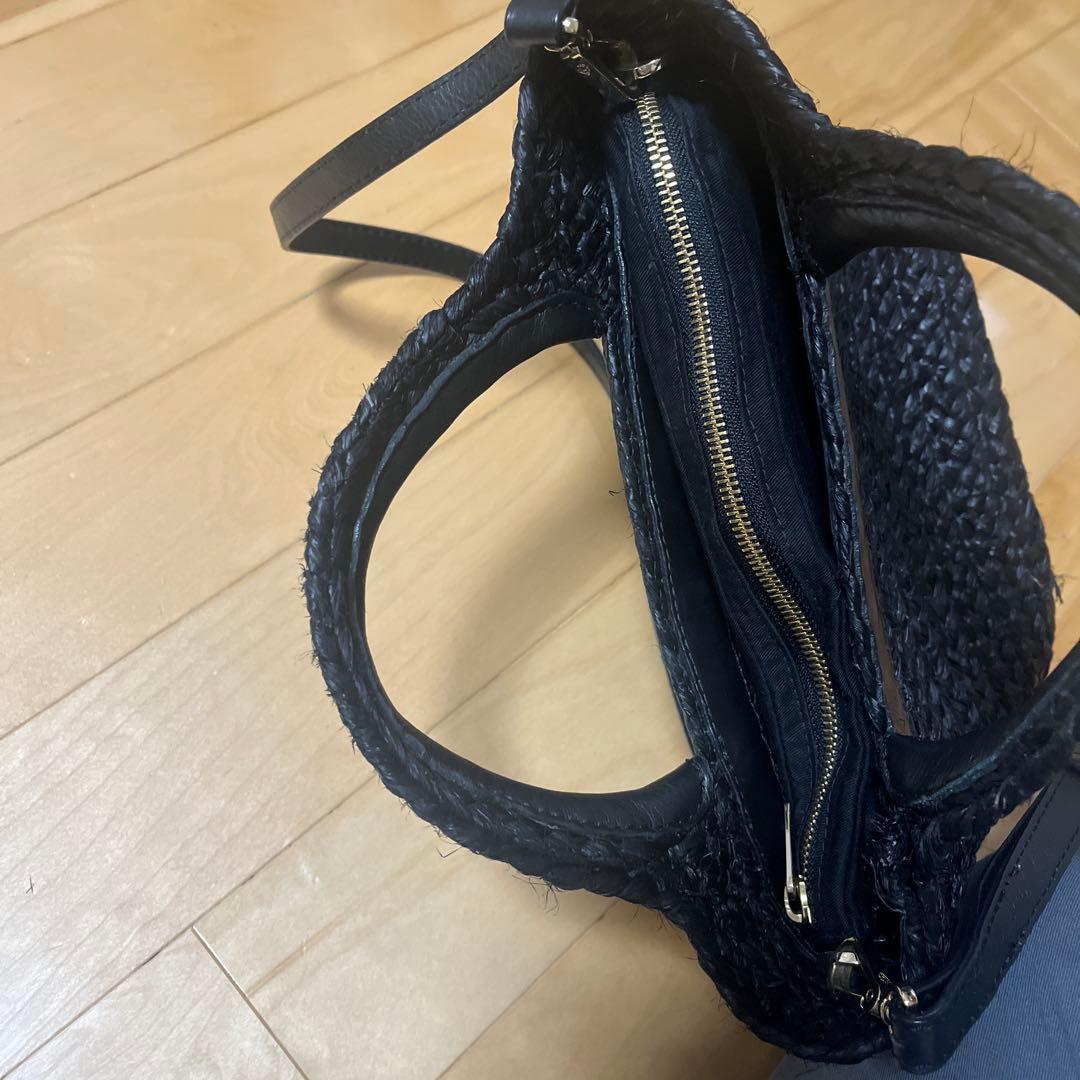 ヘレンカミンスキー　かごバック黒　2ウェイ