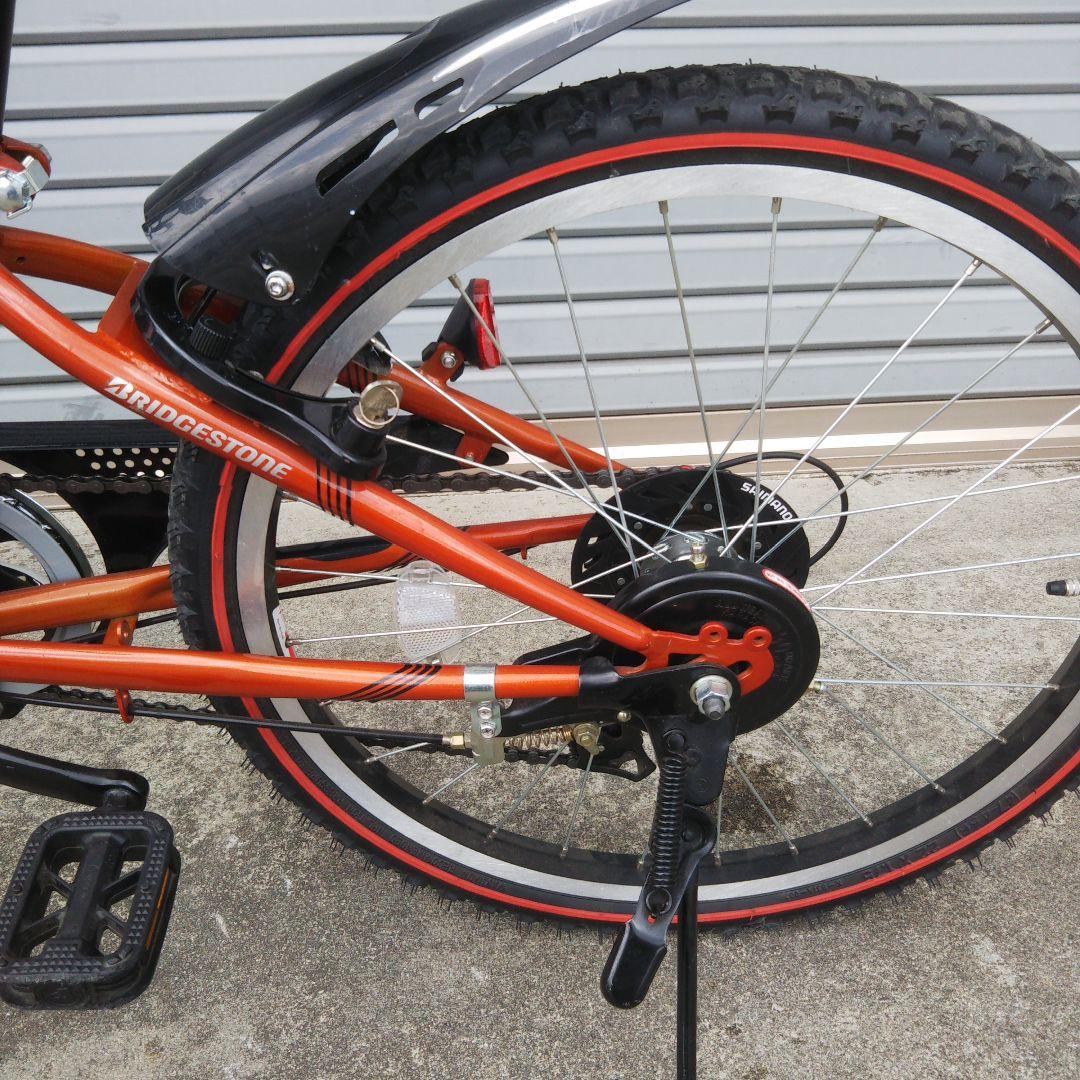 【くるくる】自転車 ブリヂストン エクスプレスジュニア 22インチ