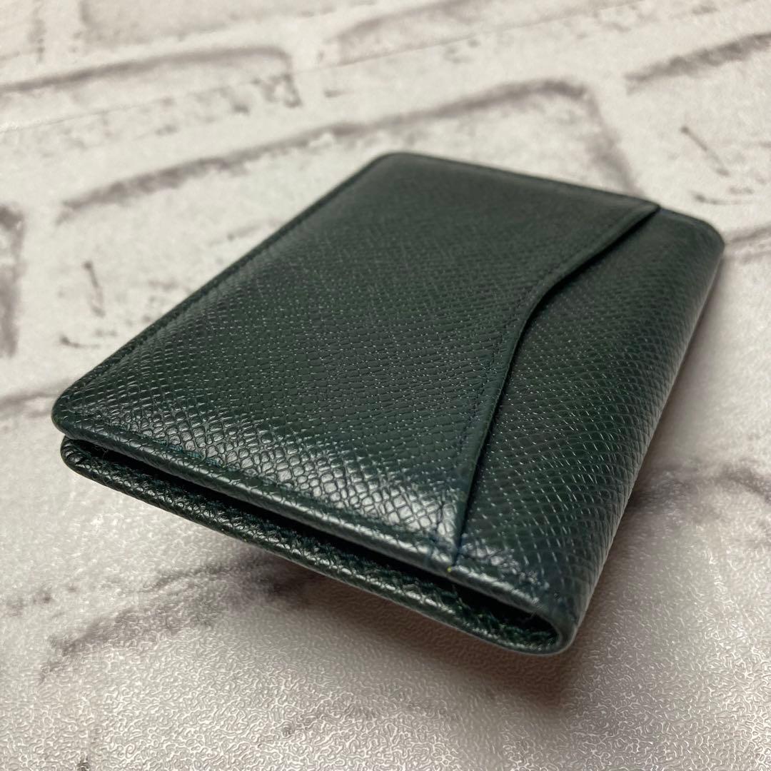 ルイヴィトン☆名刺入れ　カーキ　カードケース　オーガナイザー ドゥ ポッシュ