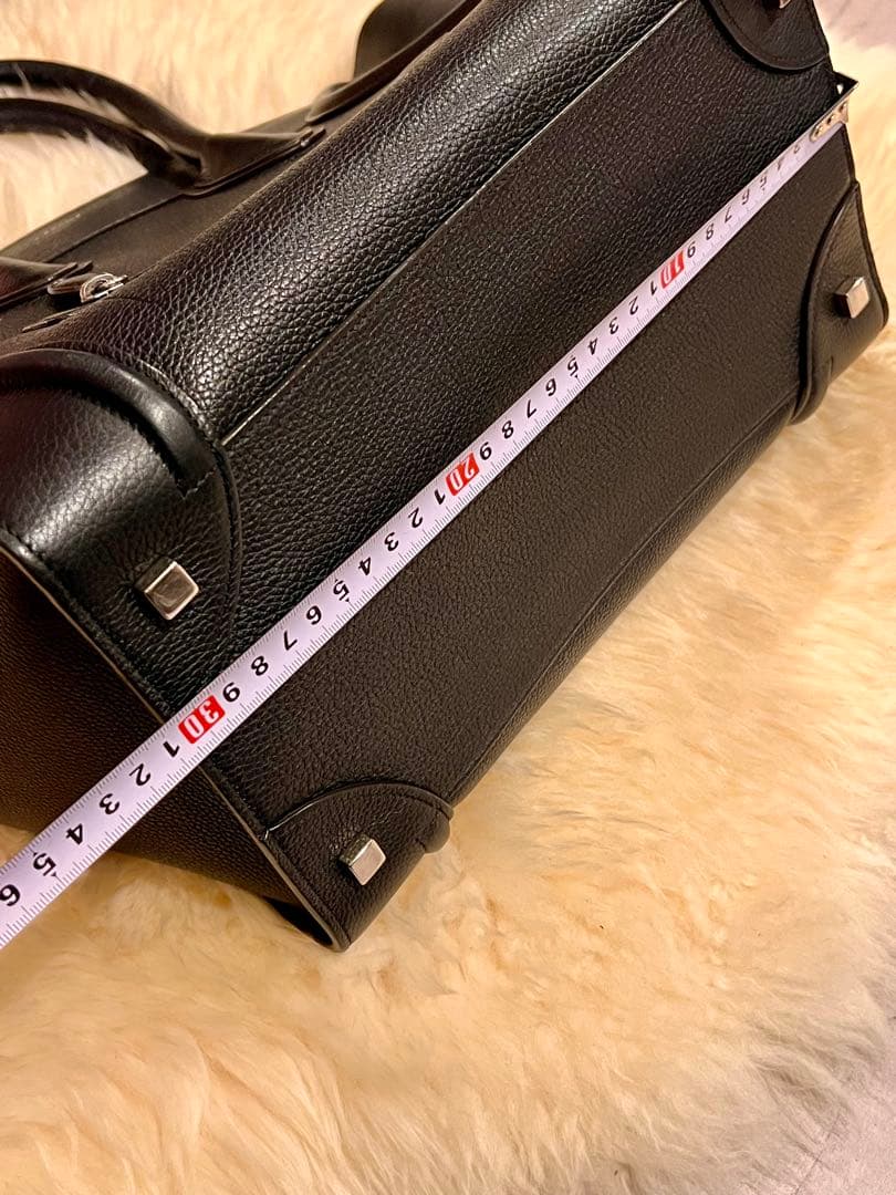 美品　セリーヌ　ラゲージバッグ　ブラック　ビジネス