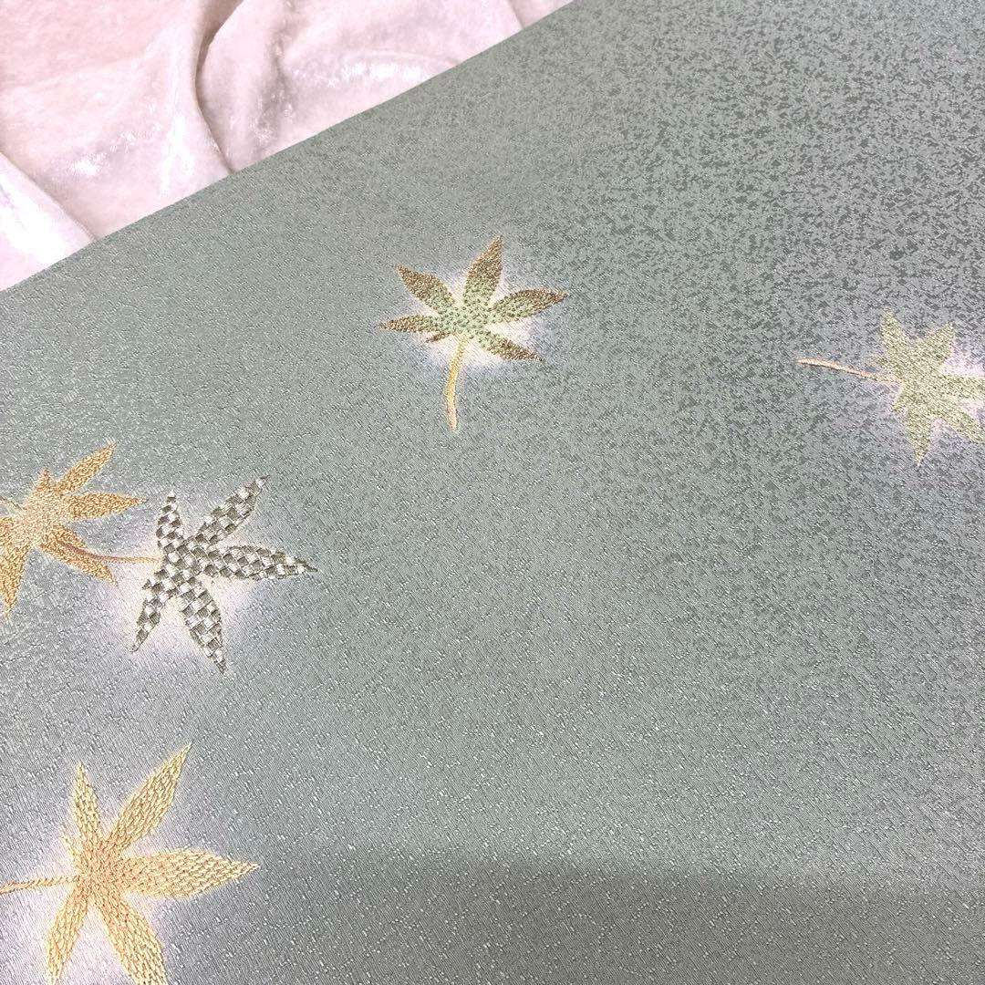 訪問着 着物 相良刺繍 正絹 中国刺繍 逸品 滝泰 落款あり