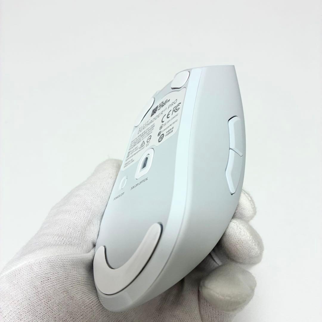 【極美品】Razer DeathAdder V3 pro (White)