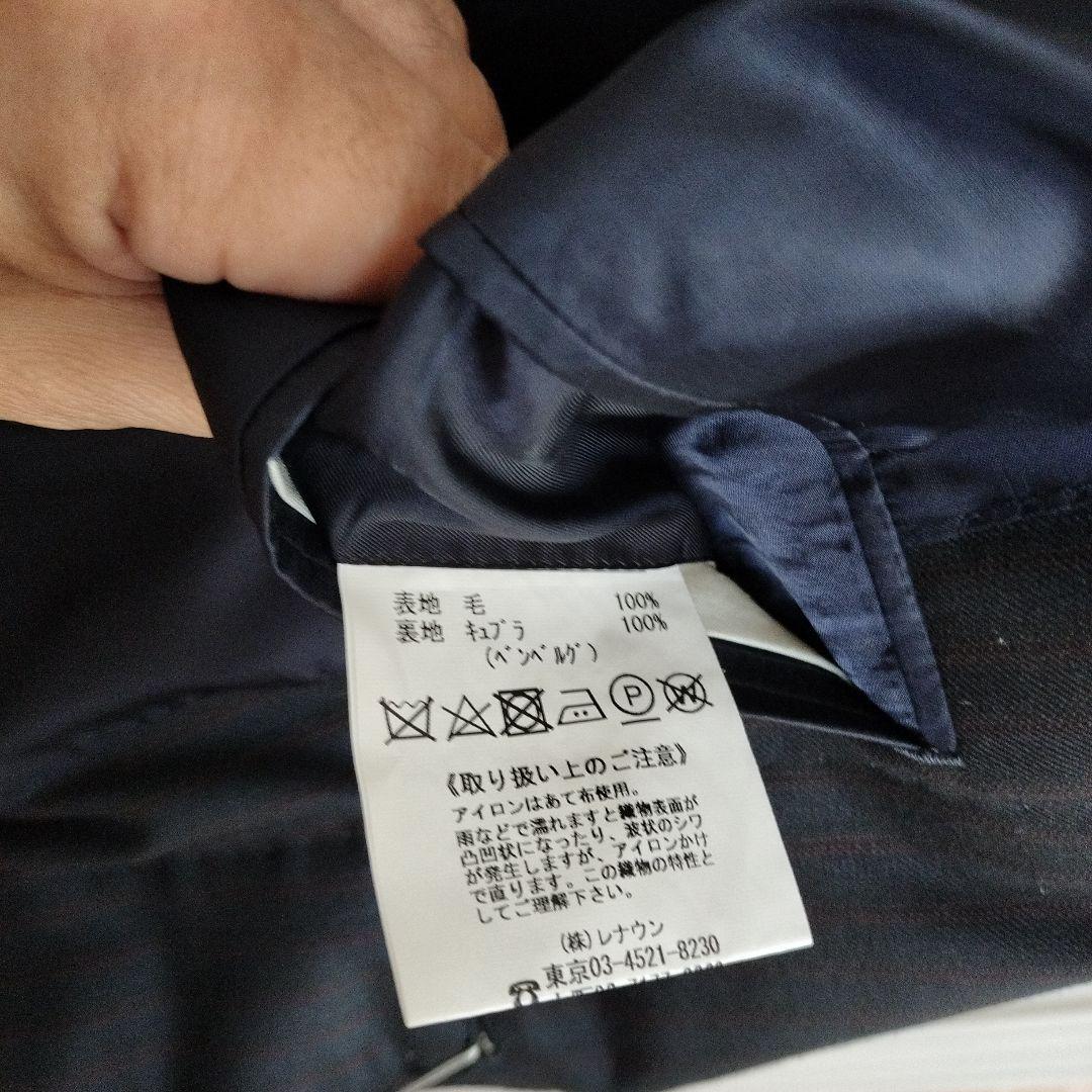 DURBAN　ダーバン　テーラード　ジャケット　ビジネス　高級　A4　ネイビー