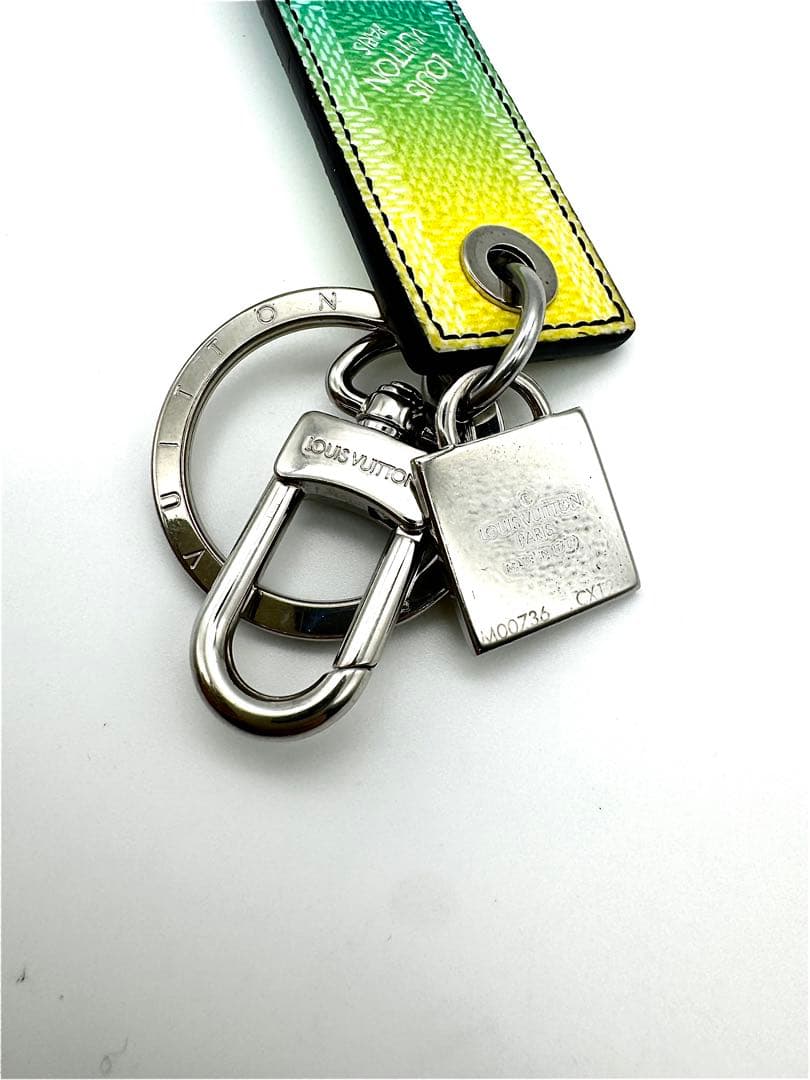 ルイヴィトン ダミエ ストライプス ポルトクレ ダミエ ストライプス キーリング